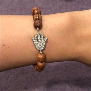 Wood Bead Bracelet